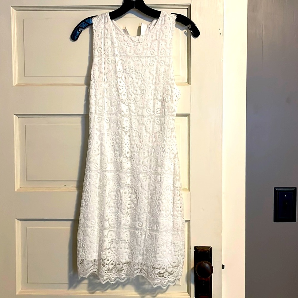 White dress